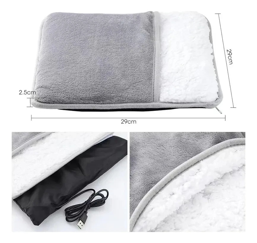 Calentador de Pies USB + Calentador de Manos Osito