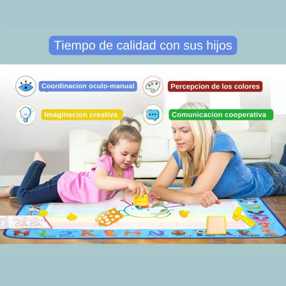 Alfombrilla Mágica de Dibujo Reutilizable para Niños