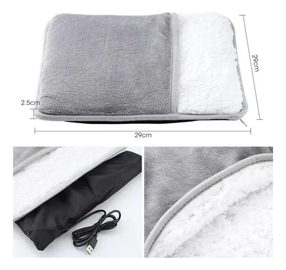 Calentador de Pies USB + Calentador de Manos Osito