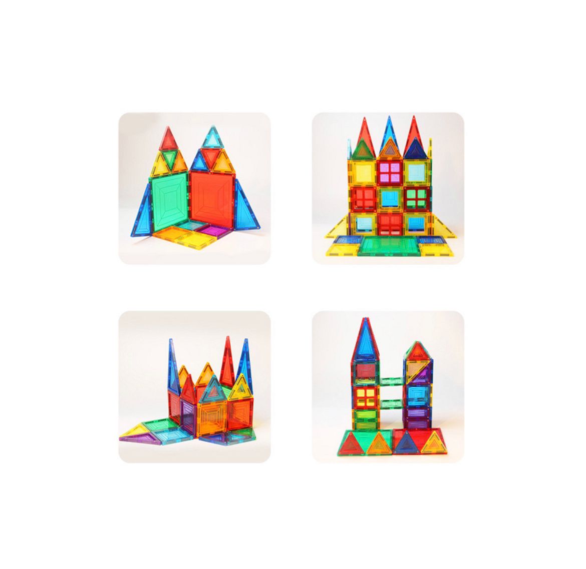 Bloques Magnéticos de Construcción 60 Piezas