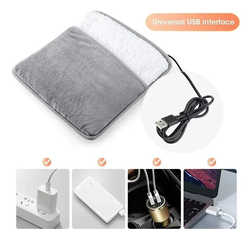 Calentador de Pies USB + Calentador de Manos Osito